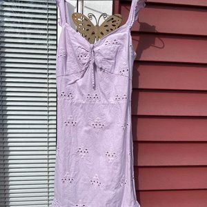 Pastel Purple Summer Miami Dress
